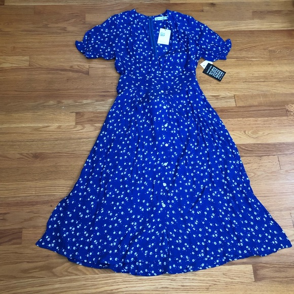 faithfull farah midi dress